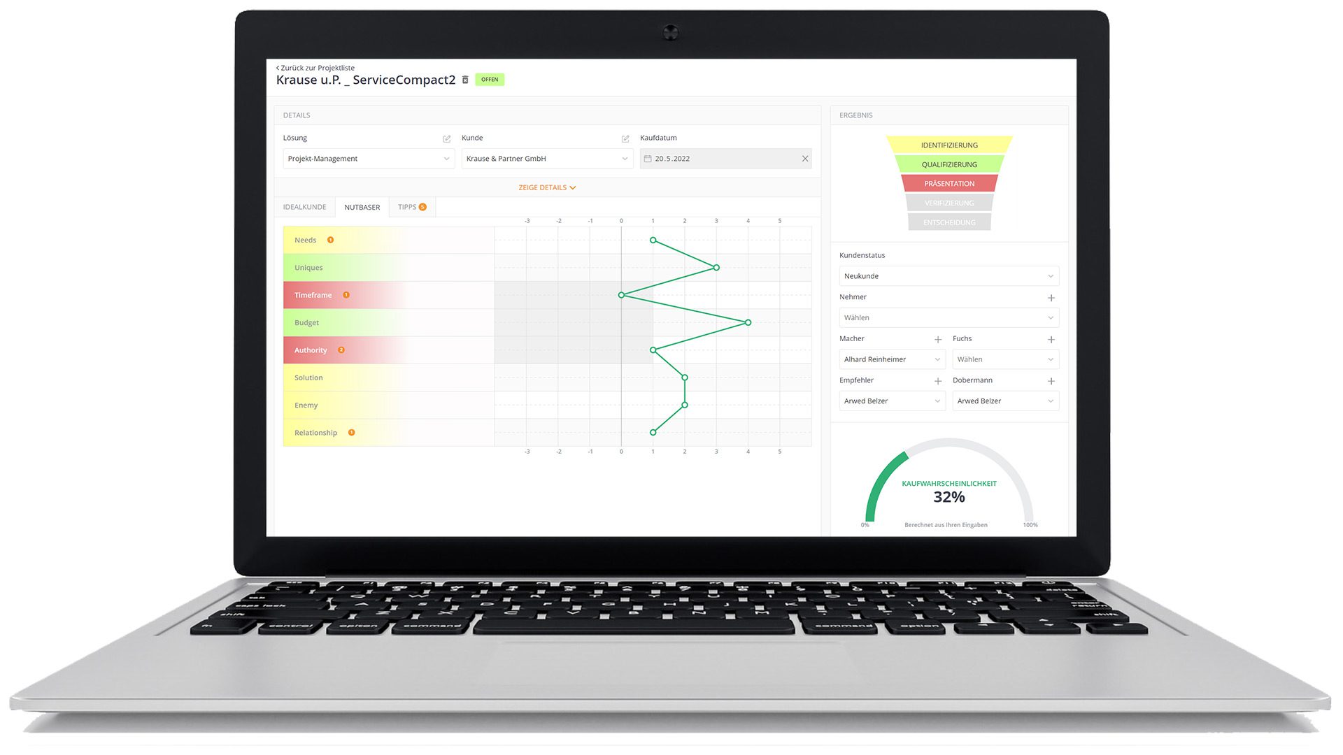 Vertriebstraining » Notebook Cockpit Expert Tool